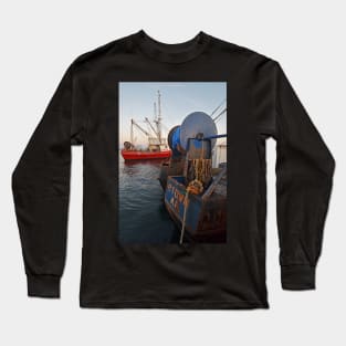 Provincetown Cape Cod MA Fishing Boats Long Sleeve T-Shirt